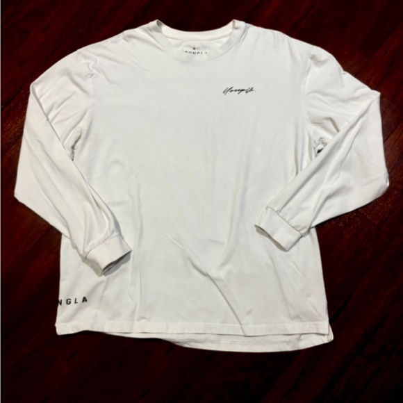 YoungLA White Long Sleeve Tee - Picture 1 of 3